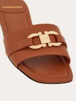 Ferragamo Flat slide with Gancini ornament - Image 6